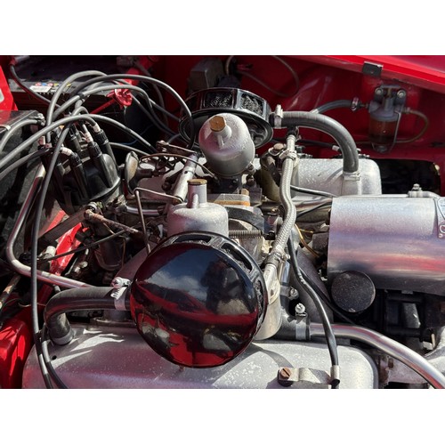 22 - 1963 Daimler Dart SP250Registration number 935 FXOChassis number 104066Engine number 97291Red with a... 