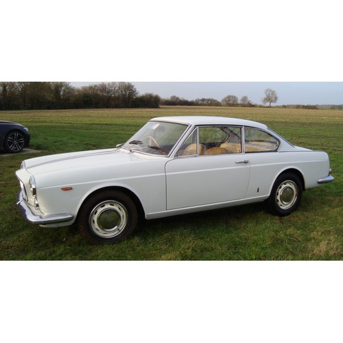 23 - 1964 Lancia Flavia Pininfarina CoupeRegistration number XJT 726BSaratoga white coloured coachwork wi... 