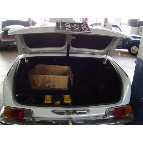 23 - 1964 Lancia Flavia Pininfarina CoupeRegistration number XJT 726BSaratoga white coloured coachwork wi... 