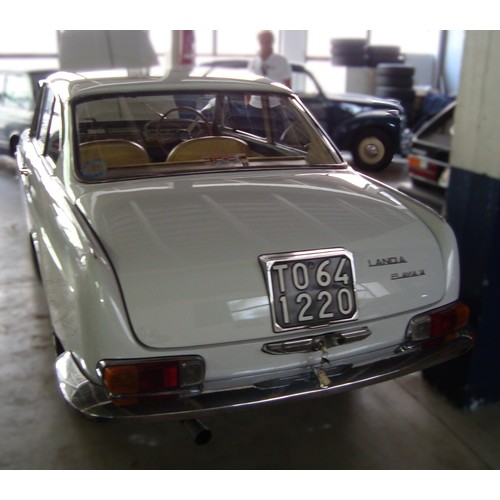 23 - 1964 Lancia Flavia Pininfarina CoupeRegistration number XJT 726BSaratoga white coloured coachwork wi... 