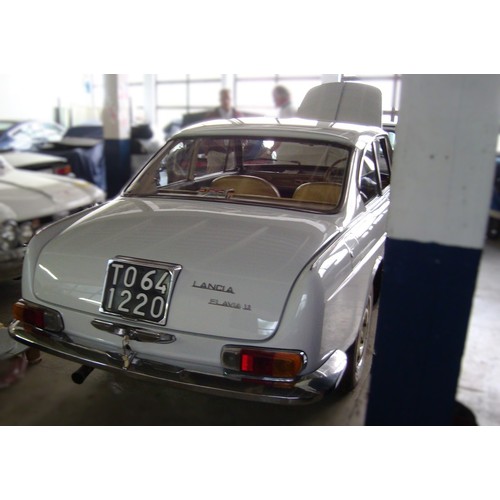 23 - 1964 Lancia Flavia Pininfarina CoupeRegistration number XJT 726BSaratoga white coloured coachwork wi... 