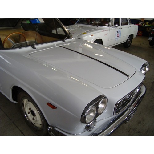 23 - 1964 Lancia Flavia Pininfarina CoupeRegistration number XJT 726BSaratoga white coloured coachwork wi... 