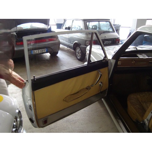 23 - 1964 Lancia Flavia Pininfarina CoupeRegistration number XJT 726BSaratoga white coloured coachwork wi... 