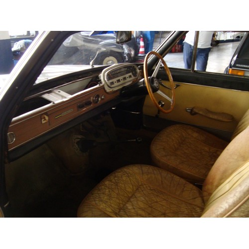 23 - 1964 Lancia Flavia Pininfarina CoupeRegistration number XJT 726BSaratoga white coloured coachwork wi... 