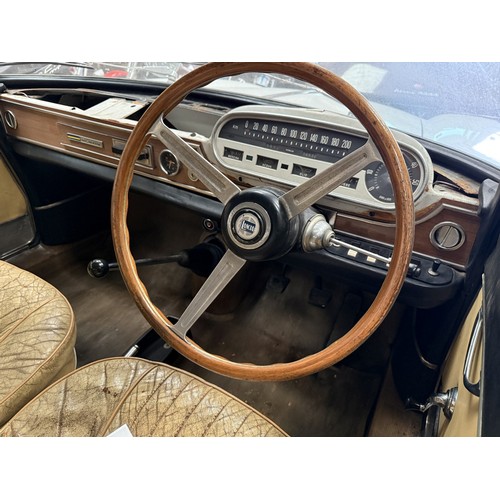 23 - 1964 Lancia Flavia Pininfarina CoupeRegistration number XJT 726BSaratoga white coloured coachwork wi... 