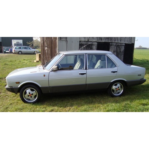 24 - 1981 Fiat 131 Supermirafiori 2000TC Abarth VolumetricoRegistration number RKU 37XOriginal metallic s... 