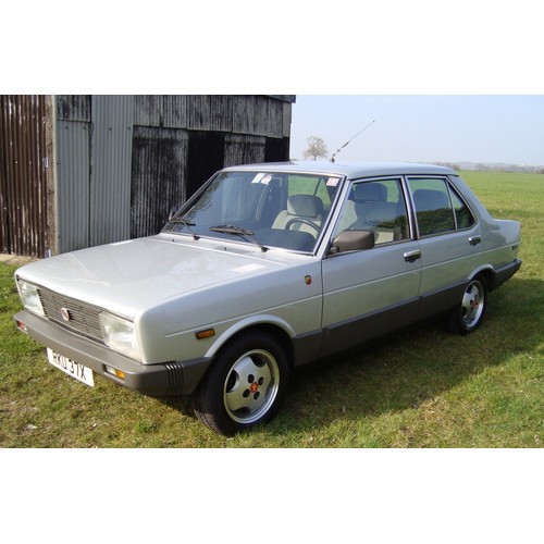 24 - 1981 Fiat 131 Supermirafiori 2000TC Abarth VolumetricoRegistration number RKU 37XOriginal metallic s... 