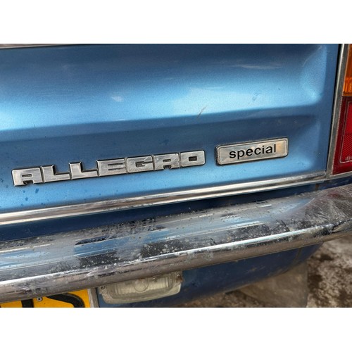1 - 1978 Austin Allegro Special LEBeing sold without reserveRegistration number CYB 250SChassis number A... 