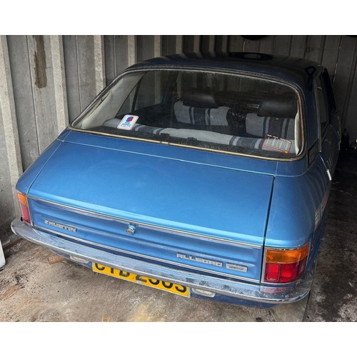 1 - 1978 Austin Allegro Special LEBeing sold without reserveRegistration number CYB 250SChassis number A... 