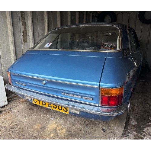 1 - 1978 Austin Allegro Special LEBeing sold without reserveRegistration number CYB 250SChassis number A... 