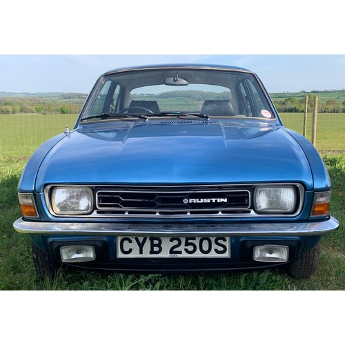 1 - 1978 Austin Allegro Special LEBeing sold without reserveRegistration number CYB 250SChassis number A... 