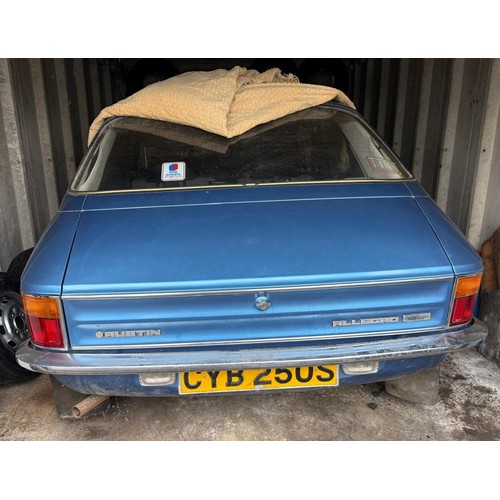1 - 1978 Austin Allegro Special LEBeing sold without reserveRegistration number CYB 250SChassis number A... 