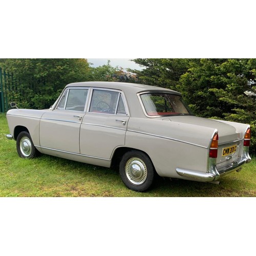 3 - 1965 Morris Oxford Series VI De Luxe SaloonBeing sold without reserveRegistration number CMW 201CCha... 