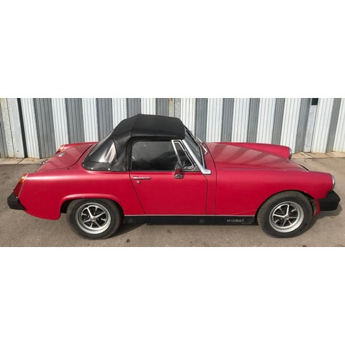 11 - 1978 MG MidgetBeing sold without reserveChassis number GAN6-208478GEngine number YB68336HERegistrati... 
