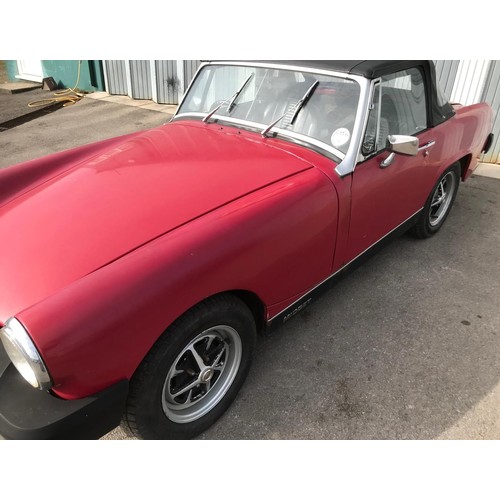 11 - 1978 MG MidgetBeing sold without reserveChassis number GAN6-208478GEngine number YB68336HERegistrati... 