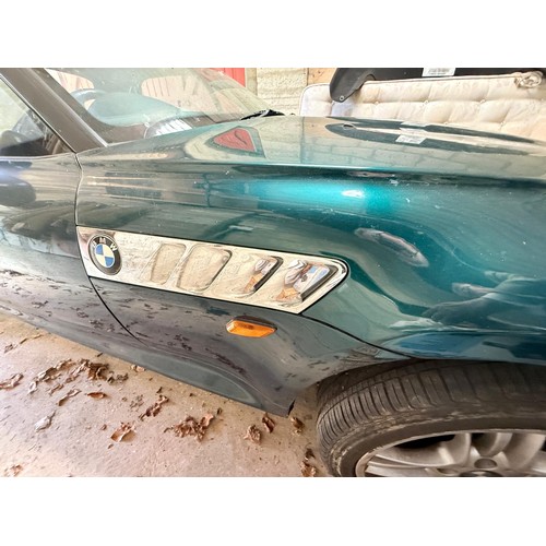 12 - 1997 BMW Z3 RoadsterChassis number WBACH72030LD82518Engine number 06989753Registration number R427 H... 