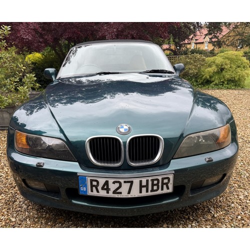 12 - 1997 BMW Z3 RoadsterChassis number WBACH72030LD82518Engine number 06989753Registration number R427 H... 