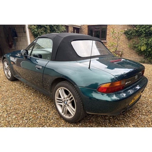12 - 1997 BMW Z3 RoadsterChassis number WBACH72030LD82518Engine number 06989753Registration number R427 H... 