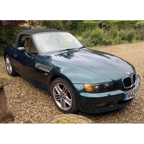 12 - 1997 BMW Z3 RoadsterChassis number WBACH72030LD82518Engine number 06989753Registration number R427 H... 
