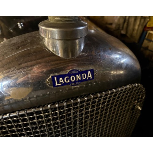 13 - 1932 Lagonda 2 litre saloonBeing sold without reserveRegistration number KY 2717Maroon over blackRes... 