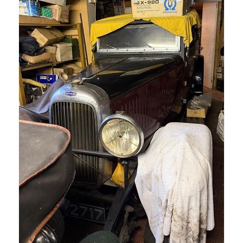13 - 1932 Lagonda 2 litre saloonBeing sold without reserveRegistration number KY 2717Maroon over blackRes... 