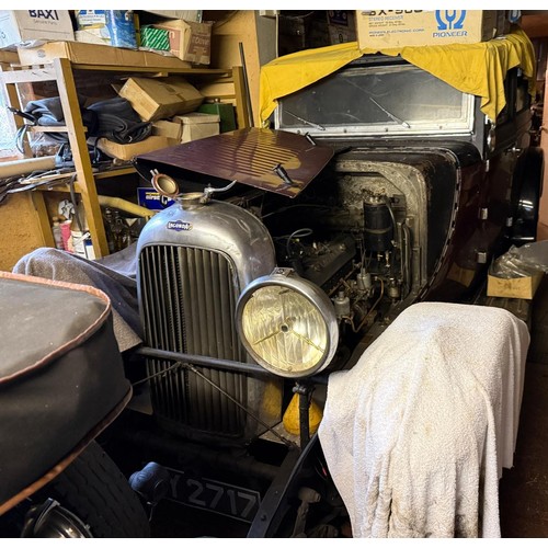13 - 1932 Lagonda 2 litre saloonBeing sold without reserveRegistration number KY 2717Maroon over blackRes... 