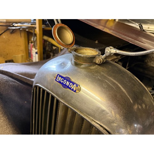 13 - 1932 Lagonda 2 litre saloonBeing sold without reserveRegistration number KY 2717Maroon over blackRes... 