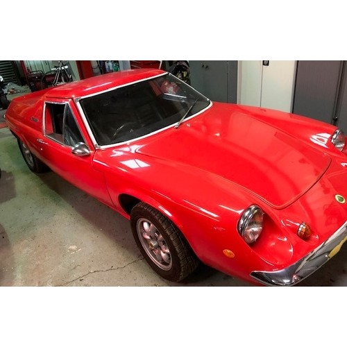 26 - 1972 Lotus EuropaChassis number 10948Engine number 725352Registration number XXC 788KRedOwned since ... 