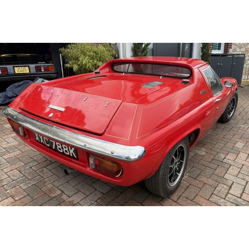 26 - 1972 Lotus EuropaChassis number 10948Engine number 725352Registration number XXC 788KRedOwned since ... 