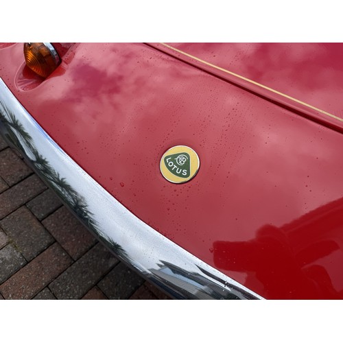 26 - 1972 Lotus EuropaChassis number 10948Engine number 725352Registration number XXC 788KRedOwned since ... 