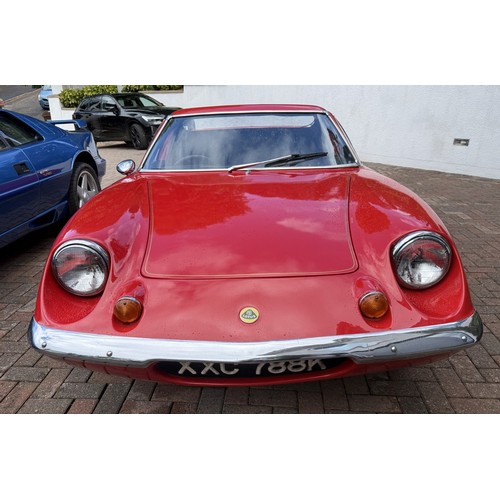 26 - 1972 Lotus EuropaChassis number 10948Engine number 725352Registration number XXC 788KRedOwned since ... 