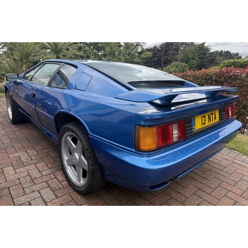27 - 1990 Lotus Esprit Turbo S4Chassis number SCC082910KHD13440Engine number CP910881125560Registration n... 