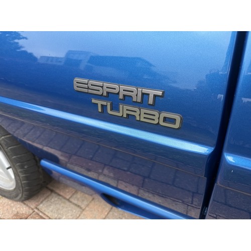 27 - 1990 Lotus Esprit Turbo S4Chassis number SCC082910KHD13440Engine number CP910881125560Registration n... 