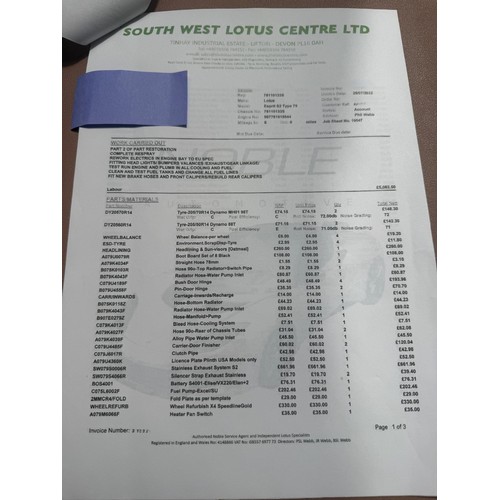 27 - 1990 Lotus Esprit Turbo S4Chassis number SCC082910KHD13440Engine number CP910881125560Registration n... 