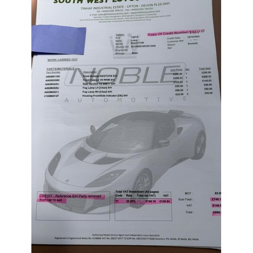 27 - 1990 Lotus Esprit Turbo S4Chassis number SCC082910KHD13440Engine number CP910881125560Registration n... 