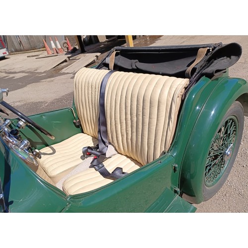 29 - 1936 MG TA**Reduced estimate**Registration number AGA 384Chassis number 592Engine number D4493Green ... 