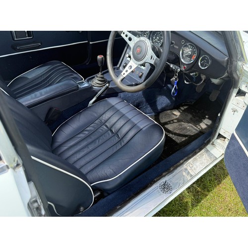 31 - 1974 MG B GT V8Registration number SOF 802MChassis number GD2D11527GEngine number 1614Glacier white ... 