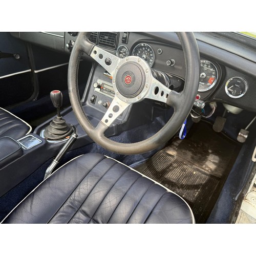 31 - 1974 MG B GT V8Registration number SOF 802MChassis number GD2D11527GEngine number 1614Glacier white ... 
