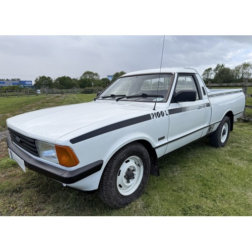 32 - 1983 Ford Cortina Mk IV Pick-Up (3000 Bakkie)Registration number JWR 348YChassis number DS9180LEngin... 