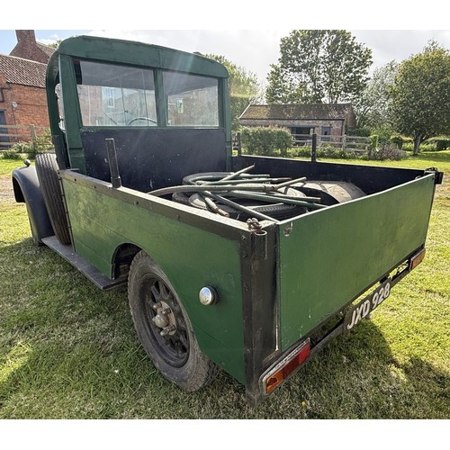 33 - 1950 Wolseley Nuffield Pick-UpRegistration number JXD 928Chassis number TXA1962Engine number 51354Gr... 