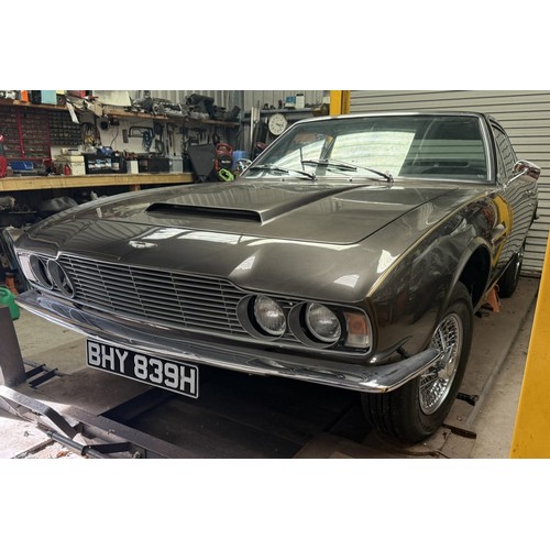 34 - 1970 Aston Martin DBSRegistration number BHY 839HChassis number DBS5540REngine number 400/4440/SAsto... 