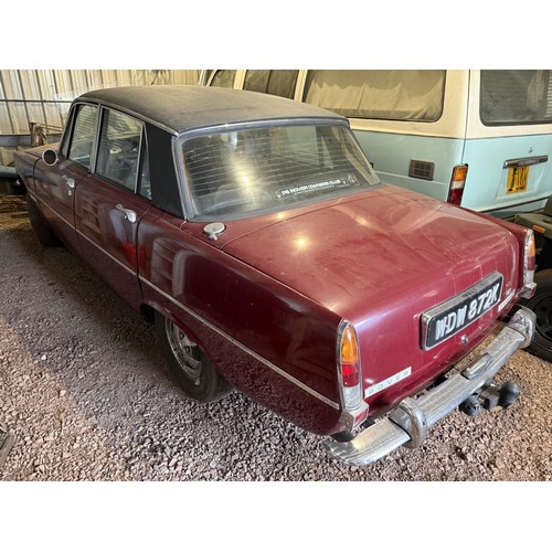 35 - 1971 Rover 3500SRegistration number WDW 872KChassis number 45110735Engine number 45100897Red with a ... 