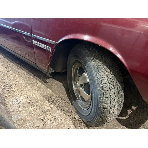 35 - 1971 Rover 3500SRegistration number WDW 872KChassis number 45110735Engine number 45100897Red with a ... 