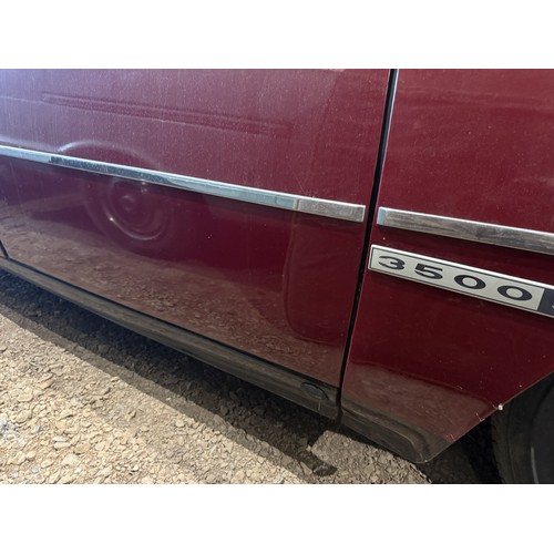 35 - 1971 Rover 3500SRegistration number WDW 872KChassis number 45110735Engine number 45100897Red with a ... 