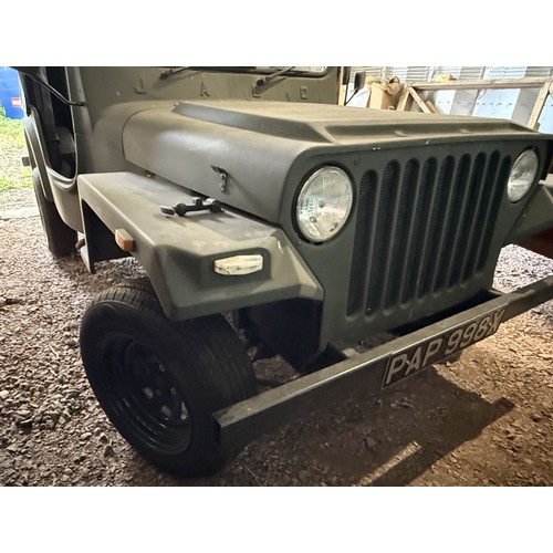 36 - 1981 Jago JeepRegistration number PAP 998XChassis number JE32680Engine number KL14521Military drab g... 
