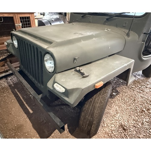 36 - 1981 Jago JeepRegistration number PAP 998XChassis number JE32680Engine number KL14521Military drab g... 