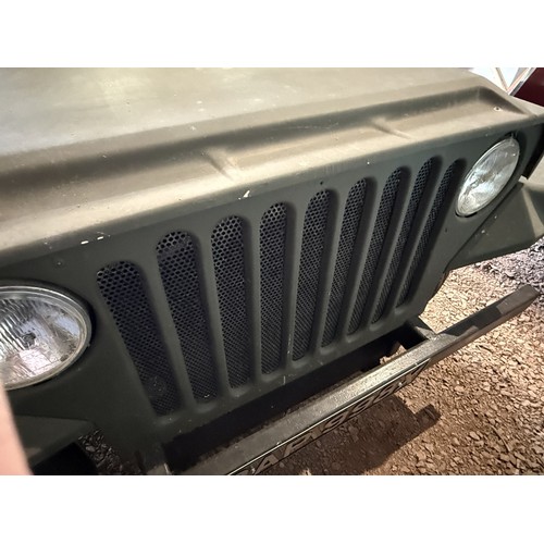 36 - 1981 Jago JeepRegistration number PAP 998XChassis number JE32680Engine number KL14521Military drab g... 