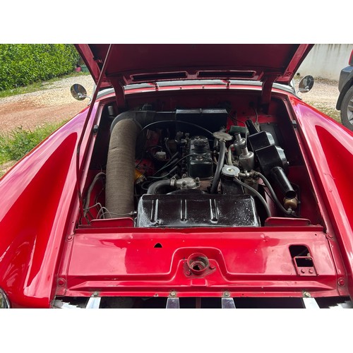 42 - 1964 MG Midget Mk IRegistration number 6437 KOChassis number GAN224225Engine number Red with a black... 