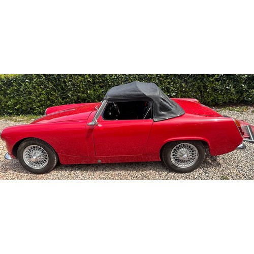 42 - 1964 MG Midget Mk IRegistration number 6437 KOChassis number GAN224225Engine number Red with a black... 