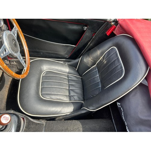 42 - 1964 MG Midget Mk IRegistration number 6437 KOChassis number GAN224225Engine number Red with a black... 